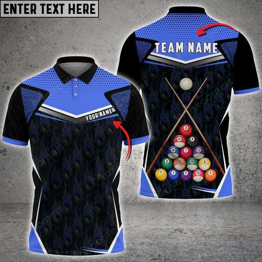 Lasfour Billiards Color Style Personalized Name, Team Name Unisex Shirt BIA0607