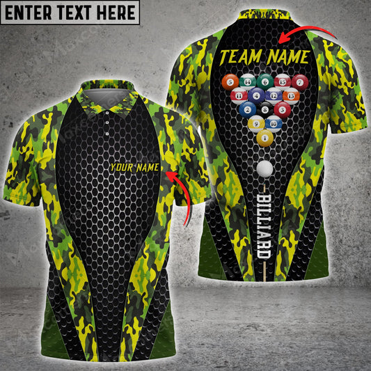 Lasfour Billiards Personalized Name, Team Name Unisex 3D Shirt ( More Color Options ) BIA0560