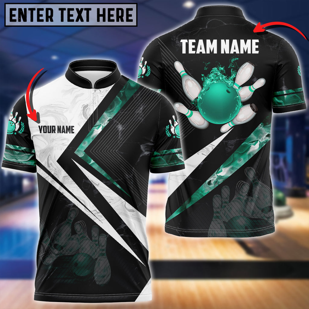 Custom Flame Bowling Jersey For Team BO0235