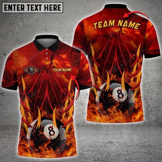 Lasfour Billiards Paint Color Style Personalized Name, Team Name Unisex Shirt BIA0724