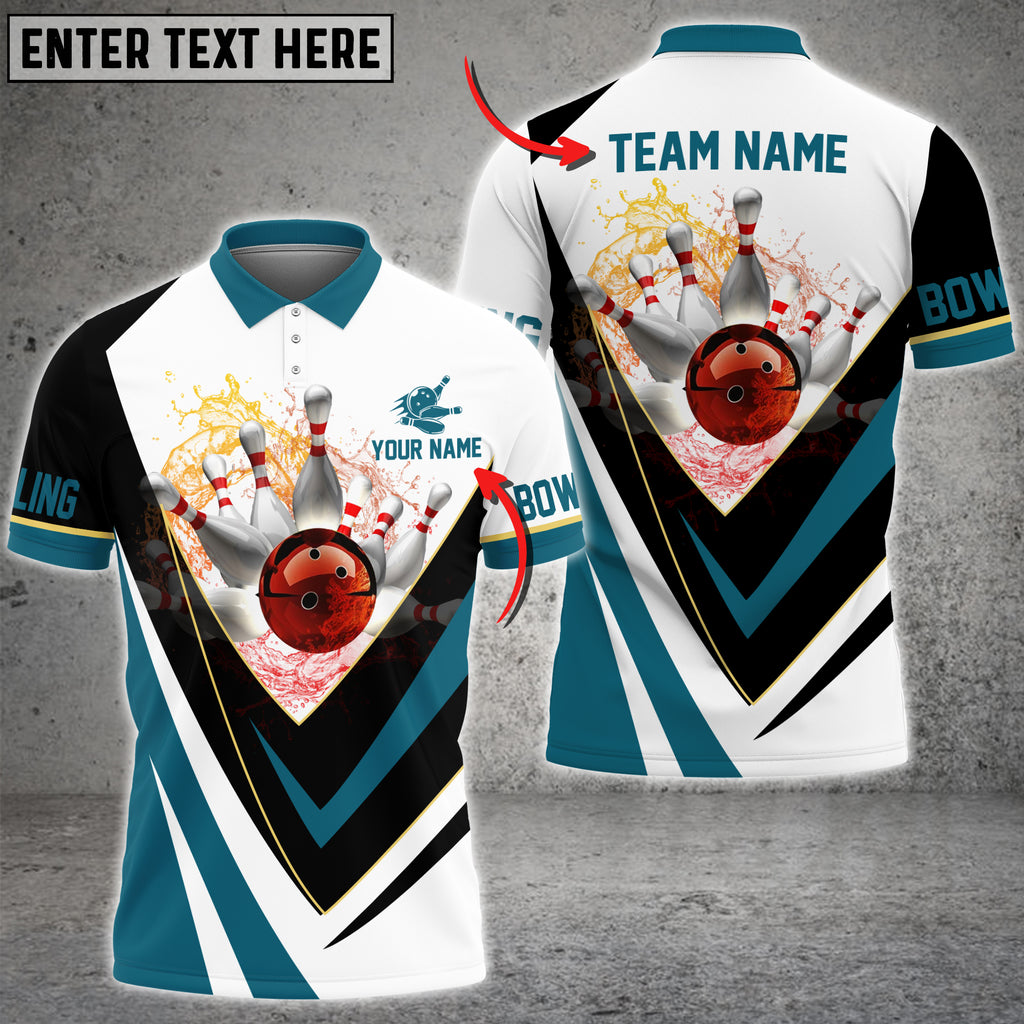 Custom Bowling Polo Shirts For Team Unisex BO0057