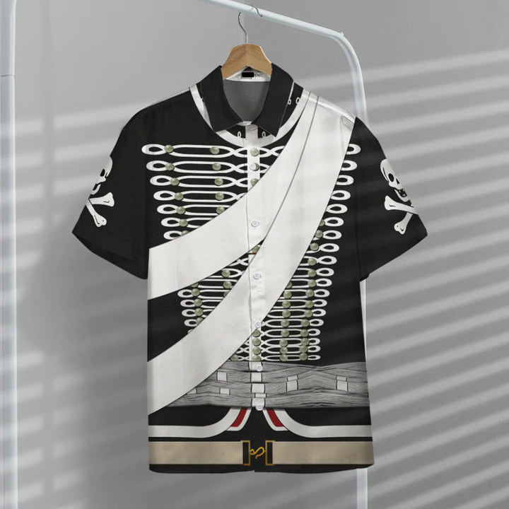 3D Hussard De La Mort Custom Short Sleeve Shirt, Hawaiian shirt for men, women HO1156
