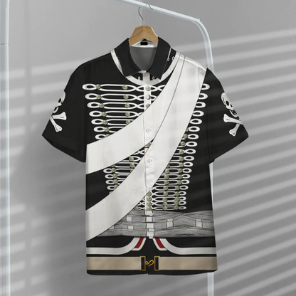 3D Hussard De La Mort Custom Short Sleeve Shirt, Hawaiian shirt for men, women HO1156