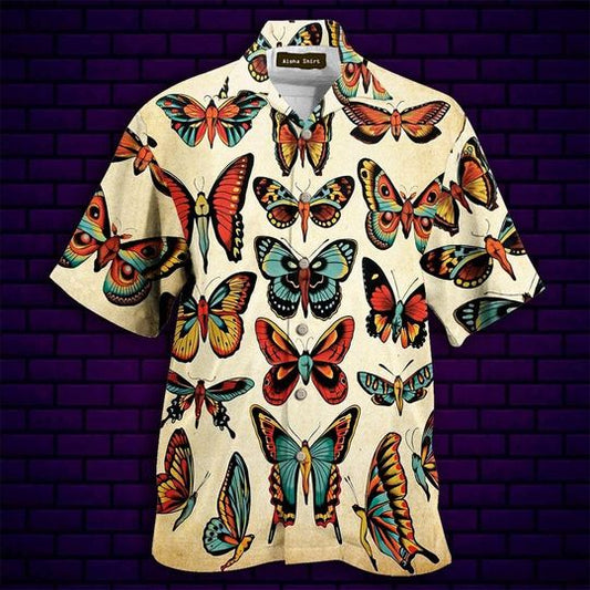 Hawaii Shirt – Butterfly Sexy Body Hawaiian Unisex Aloha Shirts HO2275