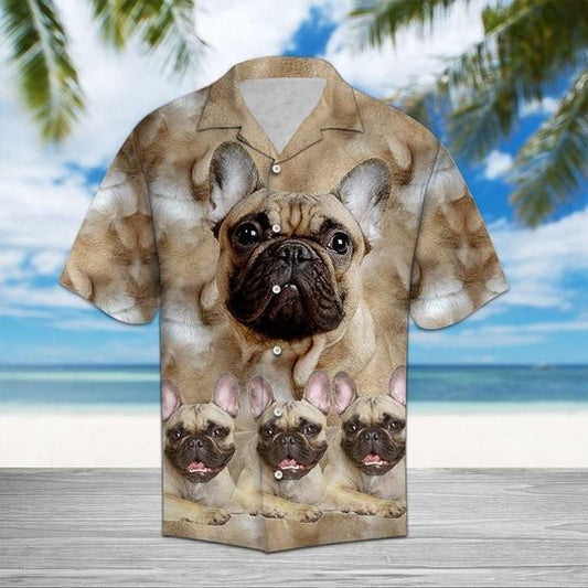 Dog Hawaii Shirt Men, women – French Bulldog Hawaiian Aloha Shirt HO2302