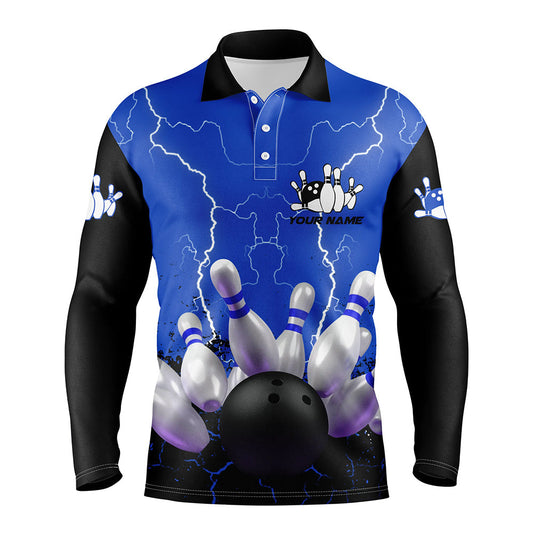 Custom Bowling Polo Long Shirts Unisex BO0270