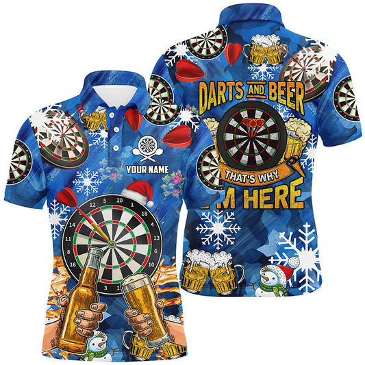 Lasfour Darts And Beer Personalized Darts Men Polo Shirt DMA0078