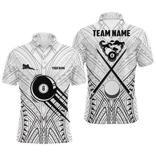 Lasfour Tribal Pattern Billiard Personalized Name Unisex Shirt BIA0524