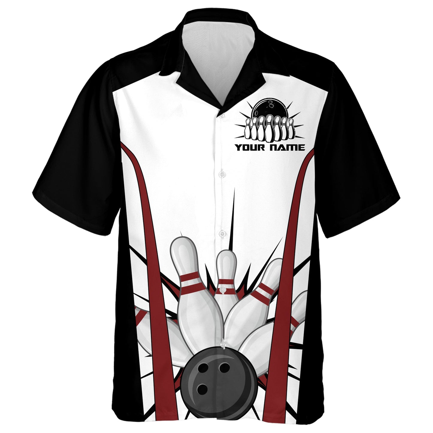 Funny Hawaiian Bowling Shirt for Men Women, Custom Name Bowlers Jersey, Bowling Excuses 3D Print HO2790