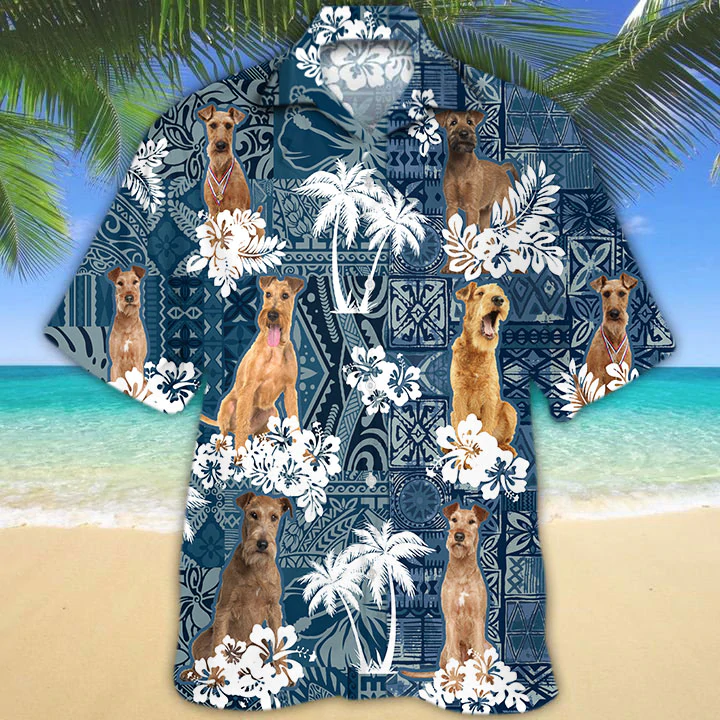 Irish Terrier Hawaiian Shirt HO1568