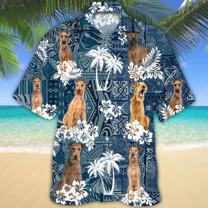 Irish Terrier Hawaiian Shirt HO1568