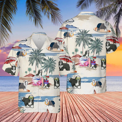 Dog Summer Beach Hawaiian Shirt, 3D Full Print Hawaii Aloha Beach Shirt For Pet Lovers, Dog Hawaii Shirt HO4898