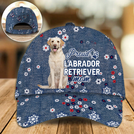Labrador Retriever Proud Mom Classic Cap Hat, Summer Cap Hat For Dog Lover CO0600