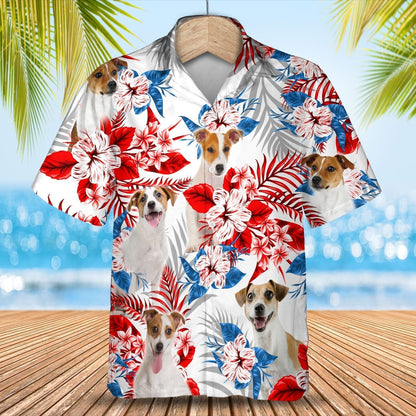 Jack Russell Terrier Hawaiian Shirt - Gift for Summer, Summer aloha shirt, Hawaiian shirt for Men and women HO0672
