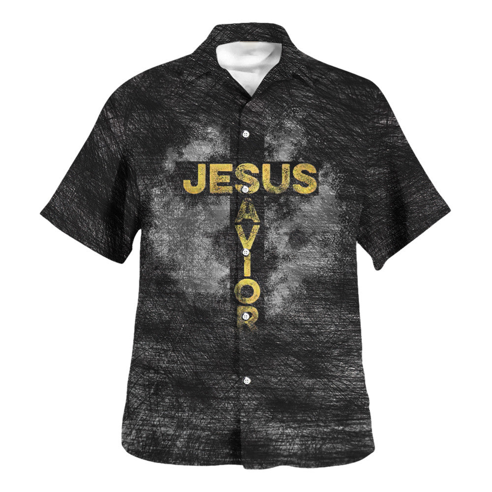 Jesus Is My Savior Not My Religion Hawaiian Shirt - Christian Hawaiian Shirt - Religious Hawaiian Shirts HO3360