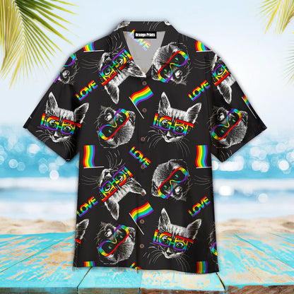 LGBT Love Is Love Pride Month Aloha Hawaiian Shirts HO1442