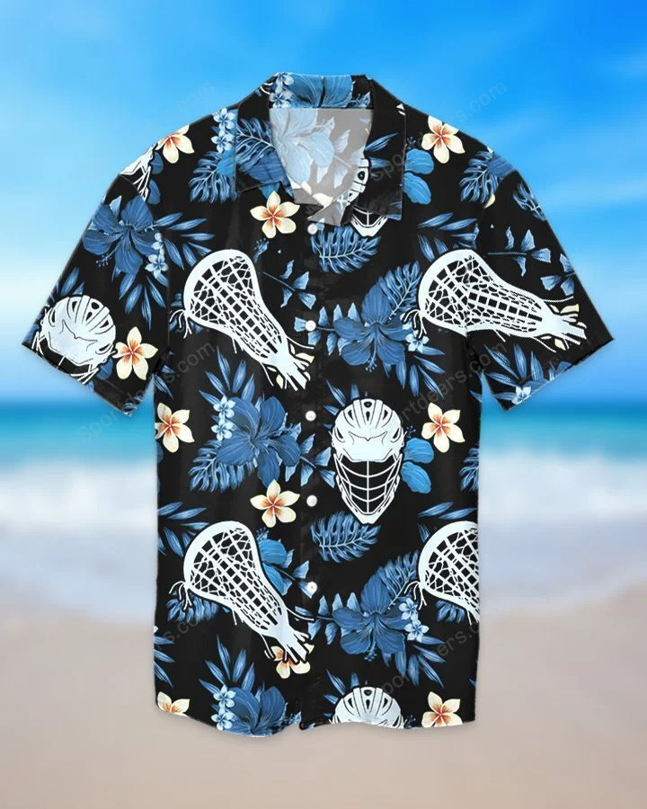 Lacrosse - Lacrosse Tropical Hawaiian Shirt, Summer gift, Hawaiian Shirts for Men, Aloha Beach Shirt HO1029
