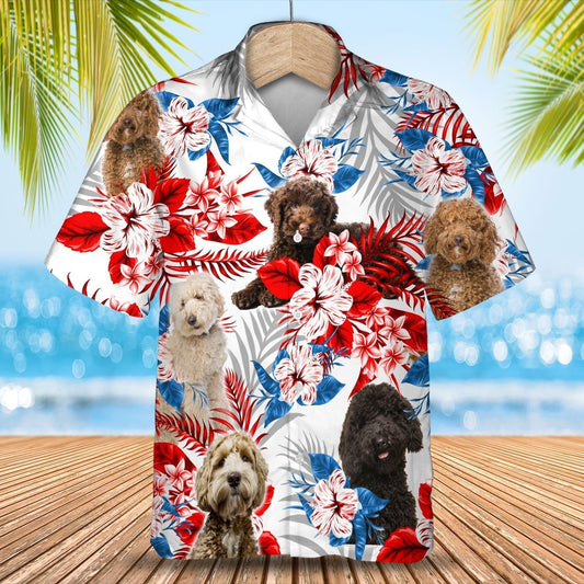 Labradoodle Hawaiian Shirt - Gift for Summer, Summer aloha shirt, Hawaiian shirt for Men and women HO0671