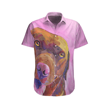 Labrador Retrievers Dog Aloha Hawaiian Shirt Colorful Short Sleeve Summer Beach Casual Shirt For Men And Women HO2378