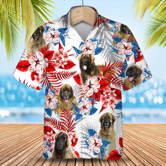 Leonberger Hawaiian Shirt - Summer aloha shirt, Hawaiian shirt for Men and women HO0701