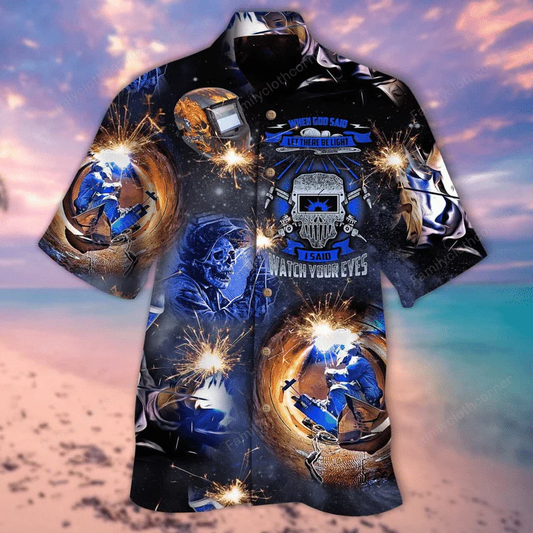 Let There Be Light Hawaiian Shirt For Men & Women HO0550
