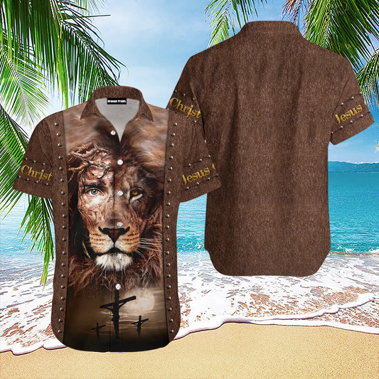 Lion Jesus Aloha Hawaiian Shirts For Men and Women HO2391