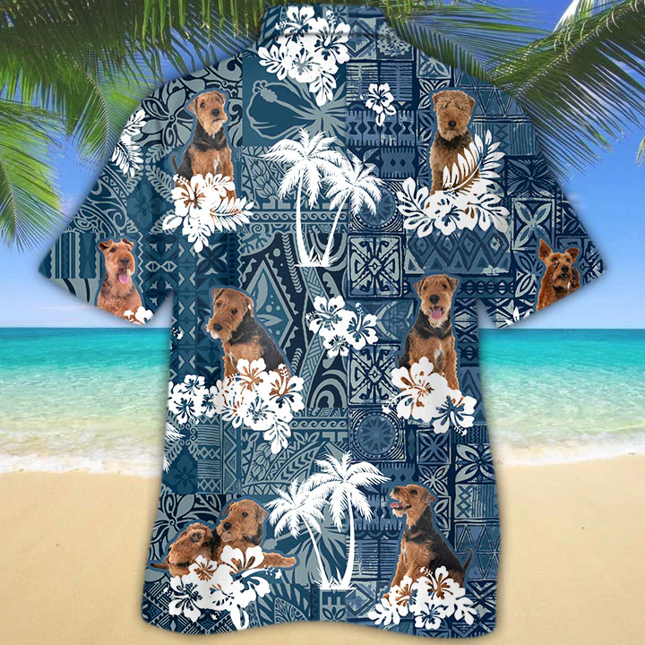 Welsh Terrier Hawaiian Shirt HO1487