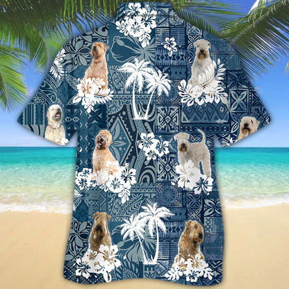 Soft Coated Wheaten Terrier Hawaiian Shirt HO1480