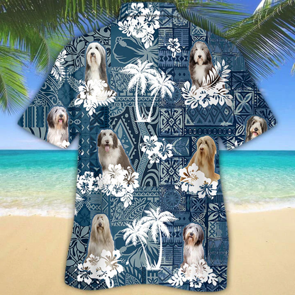 Bearded Collie Hawaiian Shirt HO1600