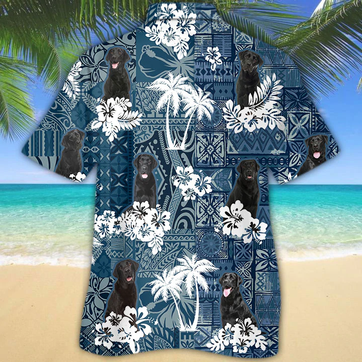 Black Labrador Hawaiian Shirt HO1597