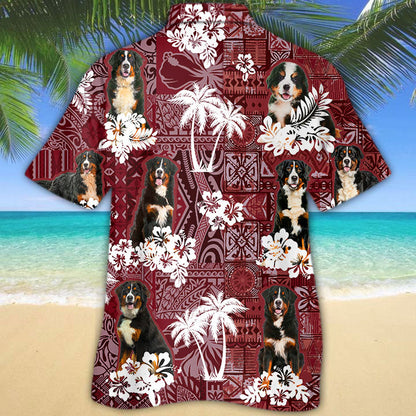 Bernese Mountain Hawaiian Shirt, Animal Hawaiian Shirt For Her Him, Hawaii Shirts HO5160