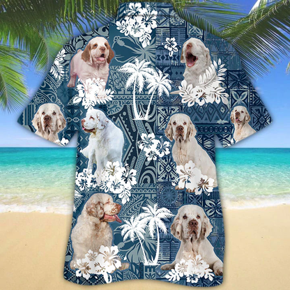 Clumber Spaniel Hawaiian Shirt HO1492