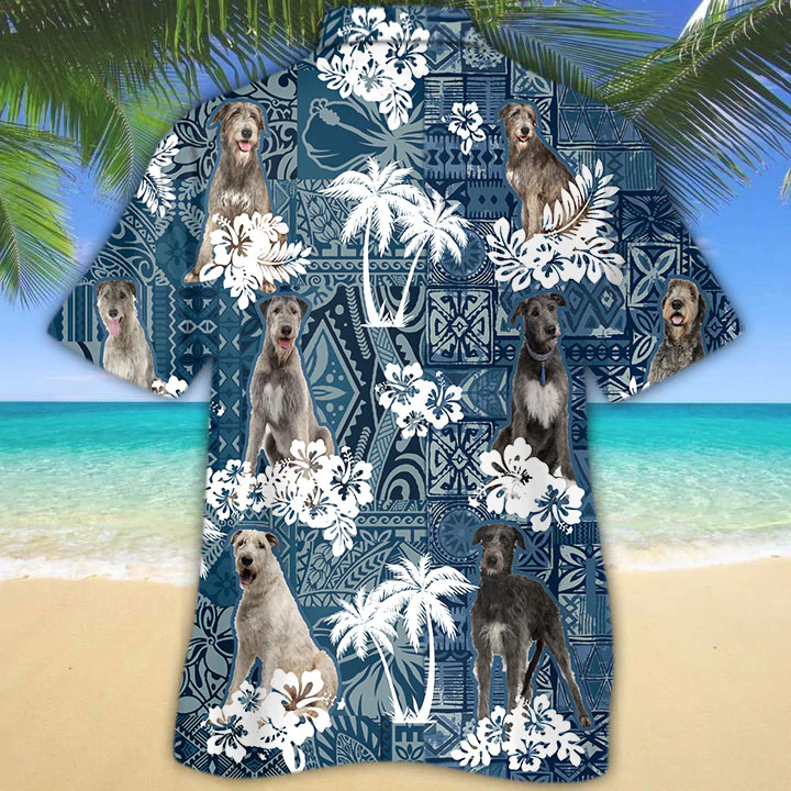 Irish Wolfhound Hawaiian Shirt HO1567