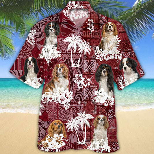 Cavalier King Charles Spaniel Hawaiian Shirt, Hawaiian Shirt For Men Women HO5174