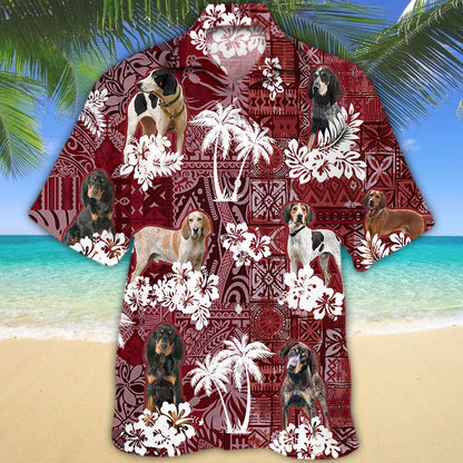 Coonhound Hawaiian Shirt, Coospod Hawaiian Shirt Full Size Men Women HO5182