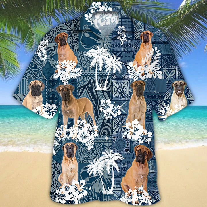 3D Full Printed Dog In Hawaiian Beach Shirts, Hawaii Aloha Summer Shirts For Dog Lover, Dog Hawaiian Shirt HO4883