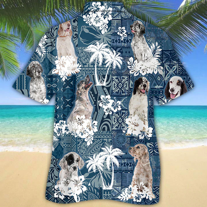English Setter Hawaiian Shirt new HO1546