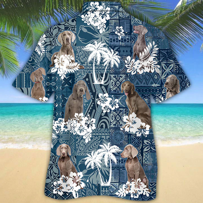Weimaraner Hawaiian Shirt HO1489