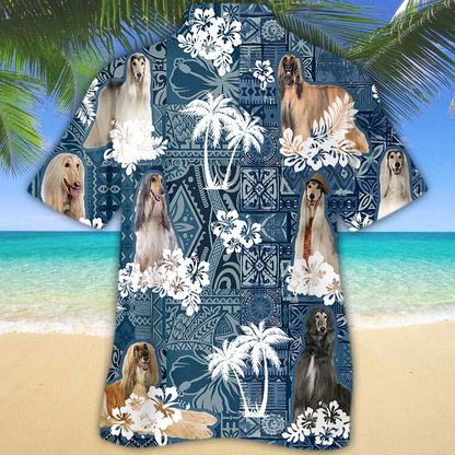 Afghan Hound Hawaiian Shirt HO1581