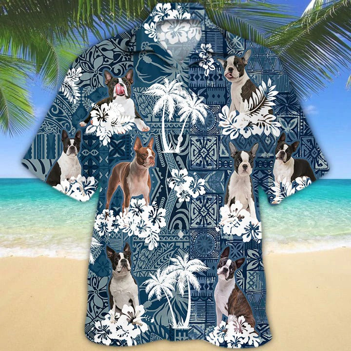 3D All Over Printed Hawaiian Shirts For Dog Lovers, Dog In Hawaiian Shirts, Aloha Summer Beach Shirt For Pet Lovers HO4882