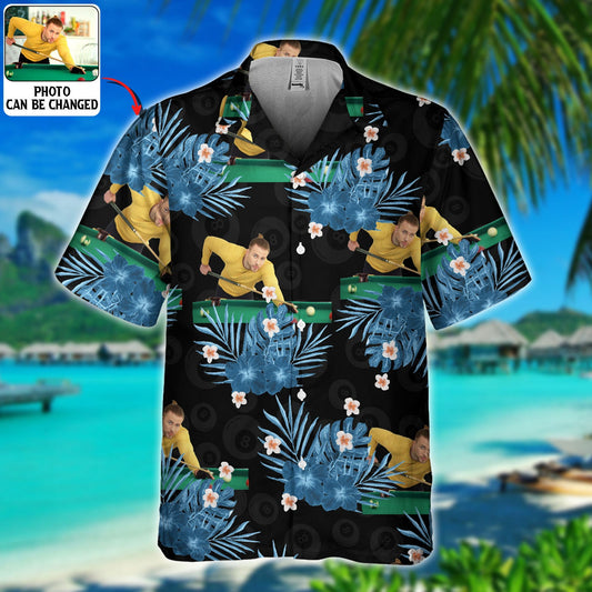 (Photo Inserted) Lasfour Billiard Personalized Hawaiian Shirt BIA0893