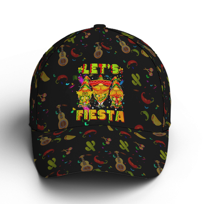 Cinco De Mayo Let Us Fiesta Funny Baseball Cap Lasfour CO0835