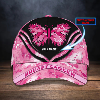 Custom Breast Cancer Pink Cap Hat For Women, To My Daughter Breast Cancar Survivor Gift CO1014