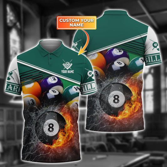 Lasfour Billiard Personalized 3D Unisex Shirt BIA0471