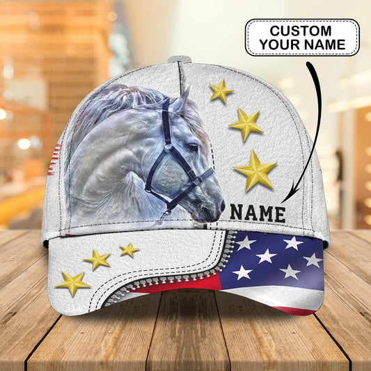 Personalized Native Usa Horse Cap For Men And Woman, Birthday Present To Horse Lovers CO0405