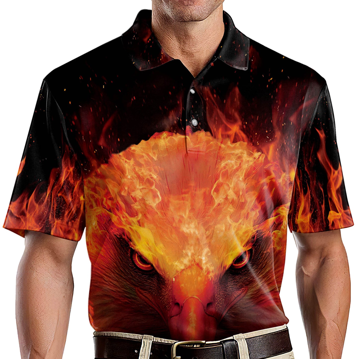 American Eagle Fiery Cool Polo Shirt EG0011