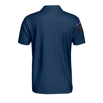 Patriotic American Design With Eagle Independence Polo Shirt EG0022