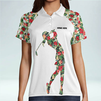 Just A Girl Who Love Golf Polo Shirt GW0012