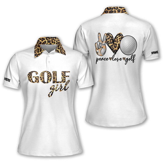 Peach Love Golf Polo Shirt GW0021