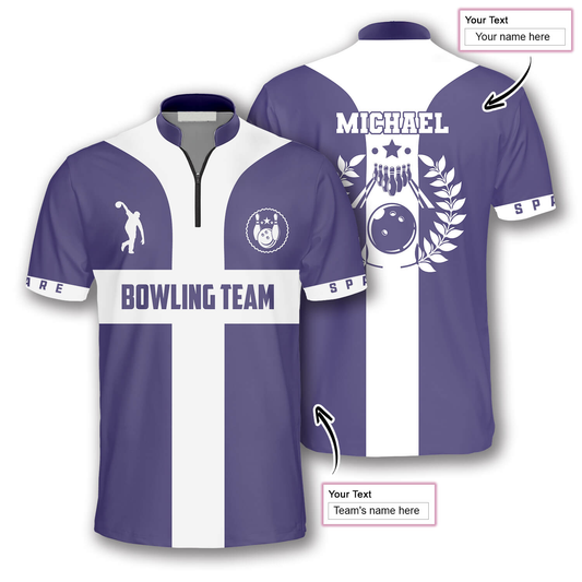 Custom Bowling Jersey For Team BO0189